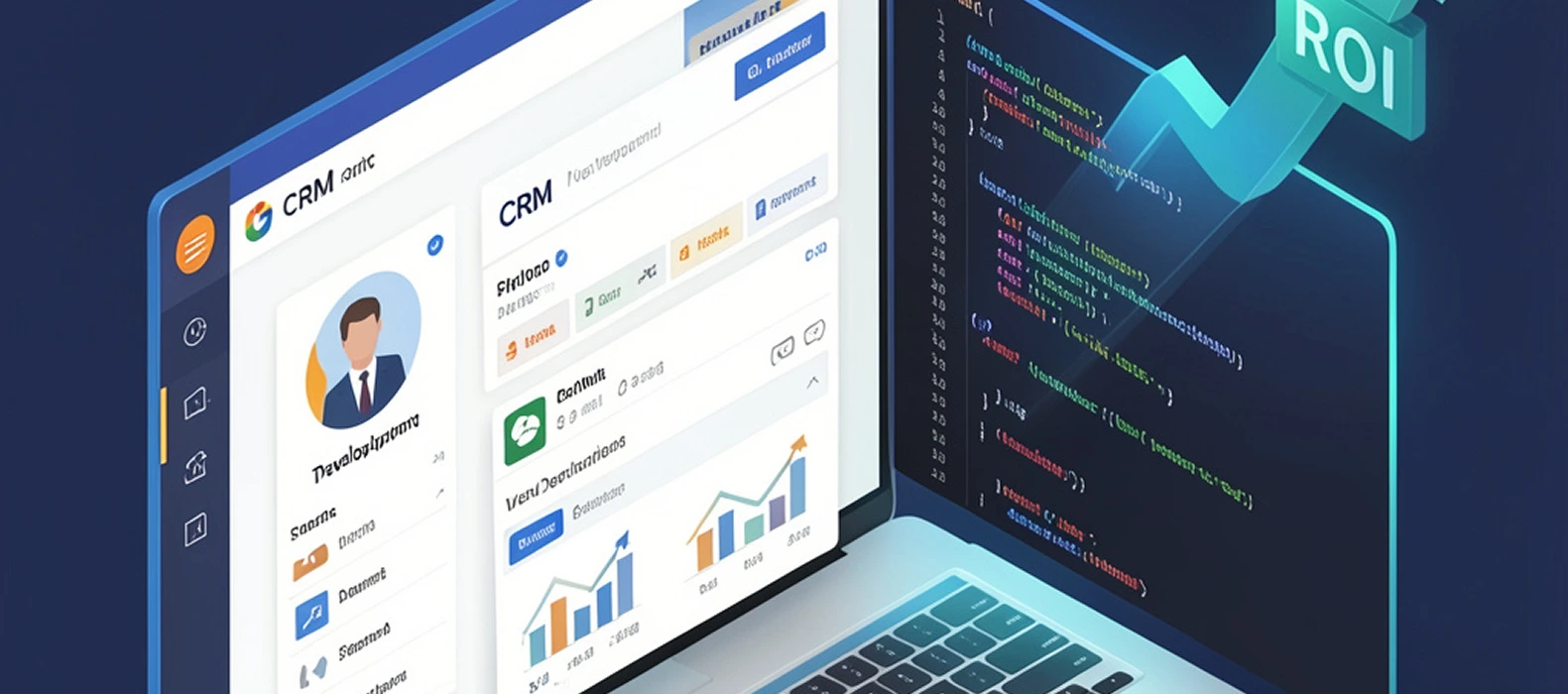 CRM Applications Web Design ROI Dubai UAE - Cibernets