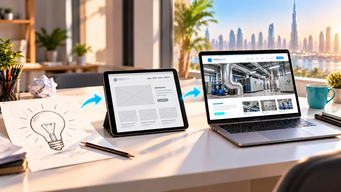 Website Designing Services from Idea to Online Dubai UAE - Cibernets