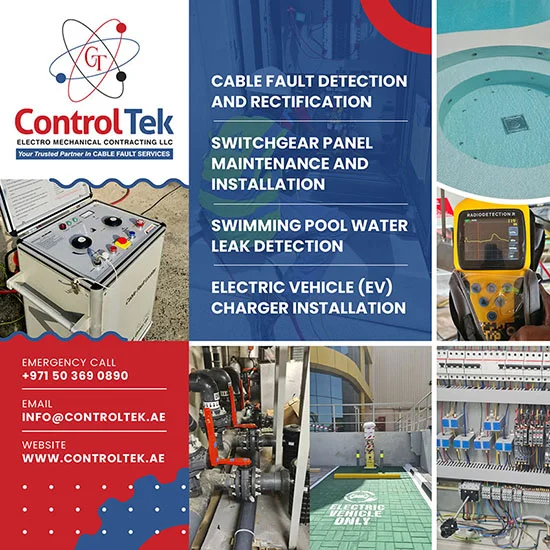 ControlTek Electromechanical – Social Media Post Dubai