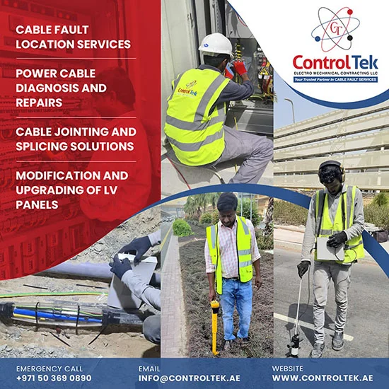ControlTek Electromechanical – Social Media Post Dubai
