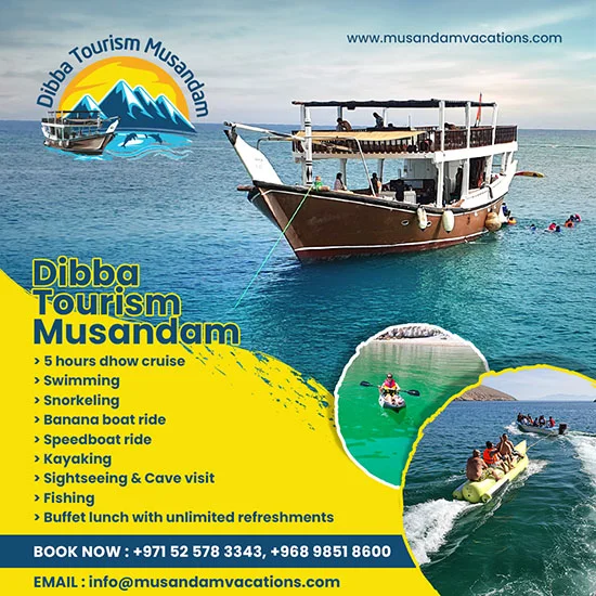 Dibba Tourism Musandam – Social Media Post Dubai