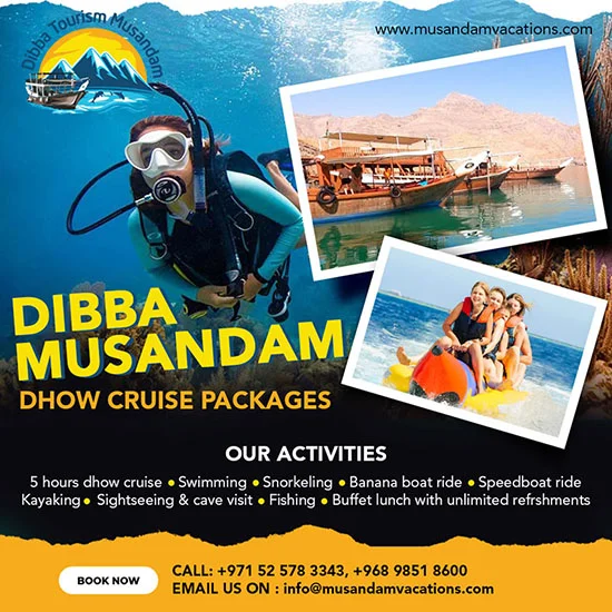 Dibba Tourism Musandam – Social Media Post Dubai