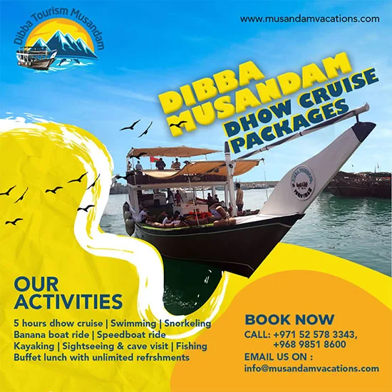 Dibba Tourism Musandam – Social Media Post Dubai