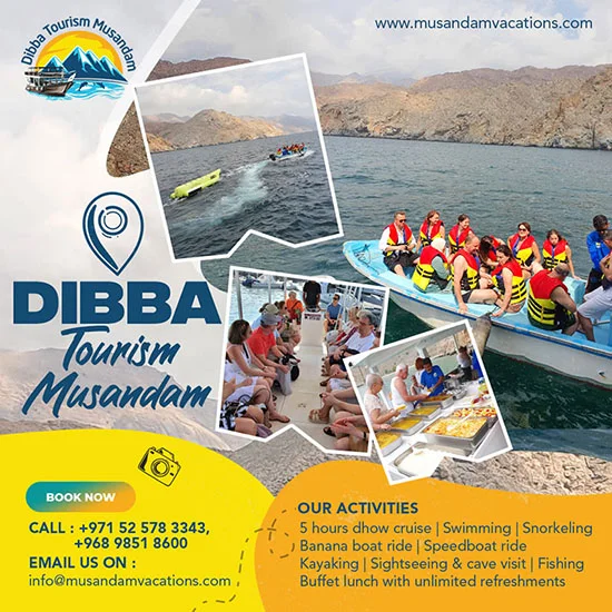 Dibba Tourism Musandam – Social Media Post Dubai