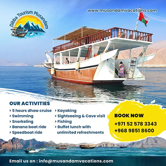 Dibba Tourism Musandam – Social Media Post Dubai
