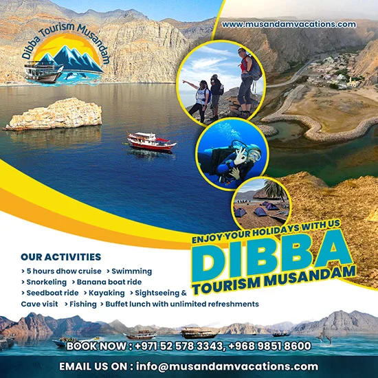 Dibba Tourism Musandam – Social Media Post Dubai
