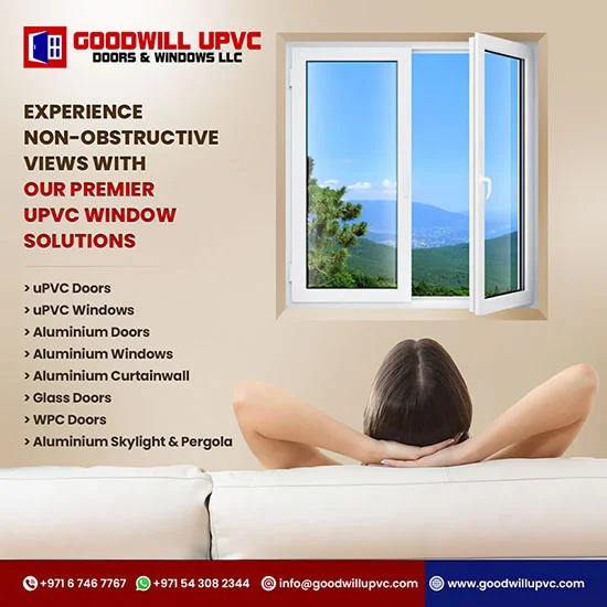 Goodwill UPVC Doors & Windows – Social Media Post Dubai