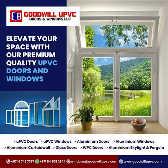 Goodwill UPVC Doors & Windows – Social Media Post Dubai