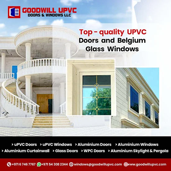 Goodwill UPVC Doors & Windows – Social Media Post Dubai