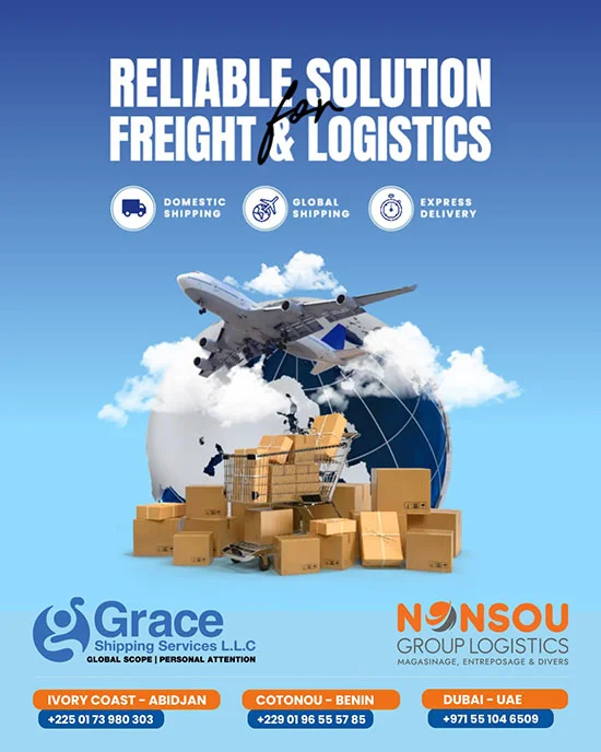 Grace Shipping – Social Media Post Dubai