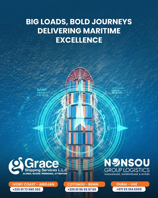 Grace Shipping – Social Media Post Dubai