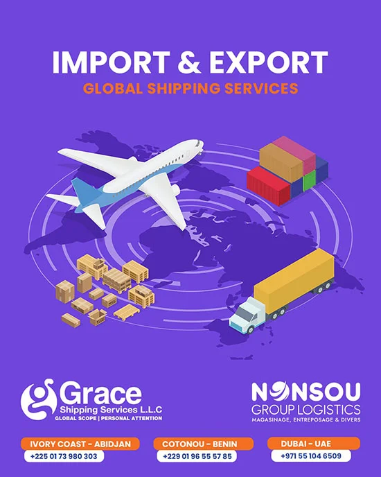 Grace Shipping – Social Media Post Dubai