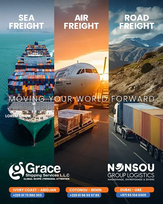 Grace Shipping – Social Media Post Dubai
