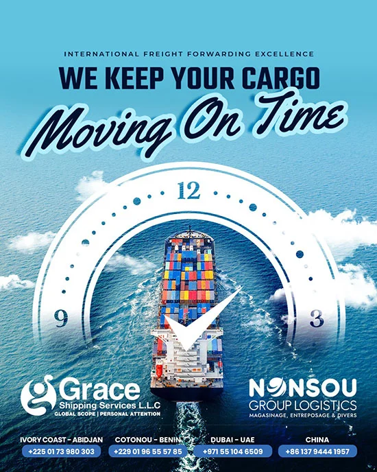 Grace Shipping – Social Media Post Dubai