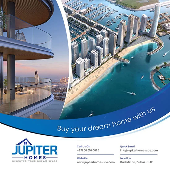 Jupiter Homes Real Estate – Social Media Post Dubai