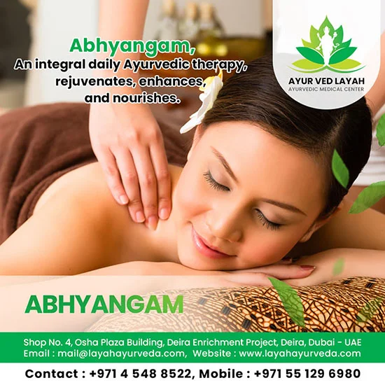 Layah Ayurvedic Medical Center – Social Media Post Dubai