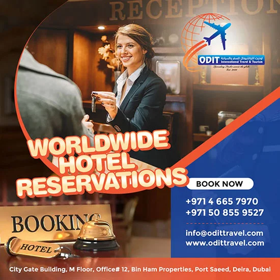 Odit International Travel & Tourism – Social Media Post Dubai