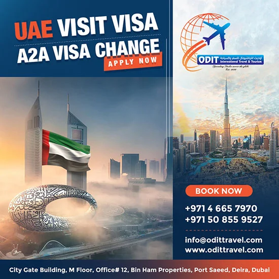Odit International Travel & Tourism – Social Media Post Dubai