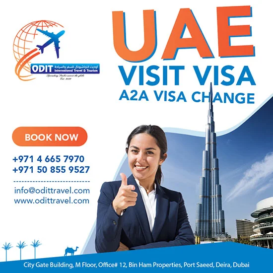 Odit International Travel & Tourism – Social Media Post Dubai