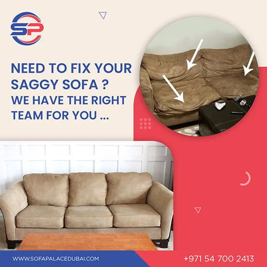 Sofa Palace Furniture Upholstery – Social Media Post Dubai