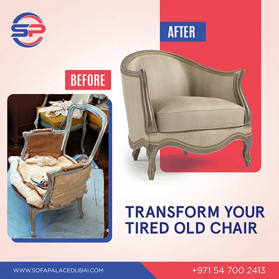 Sofa Palace Furniture Upholstery – Social Media Post Dubai