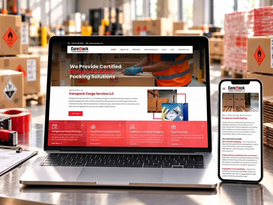 Dangerous Goods & Cargo Packing Services - Cargo Packing & Handling