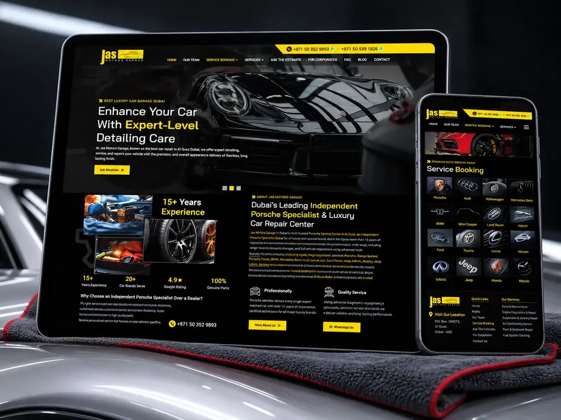 Luxury Car Repair & Servicing Garage - Vehicle Repair & Maintenance