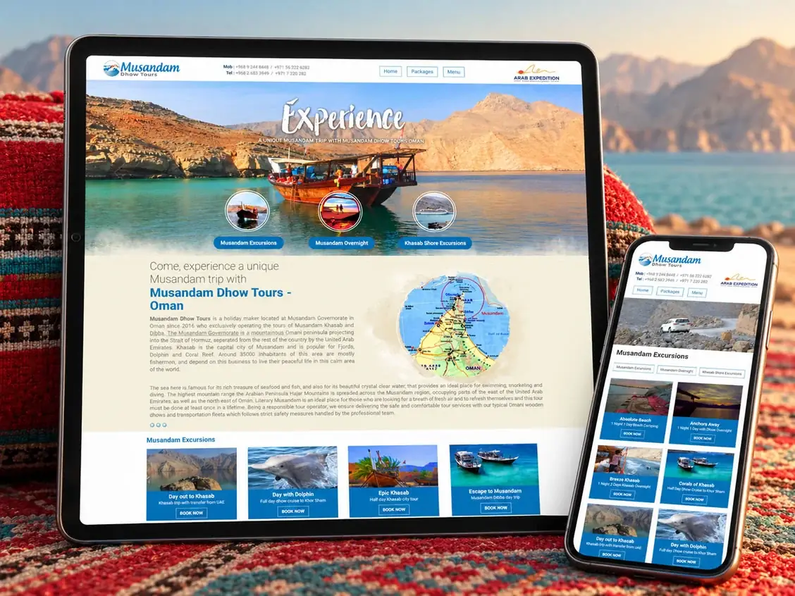 Musandam Dhow Cruise & Safari Tours - Tour Operators