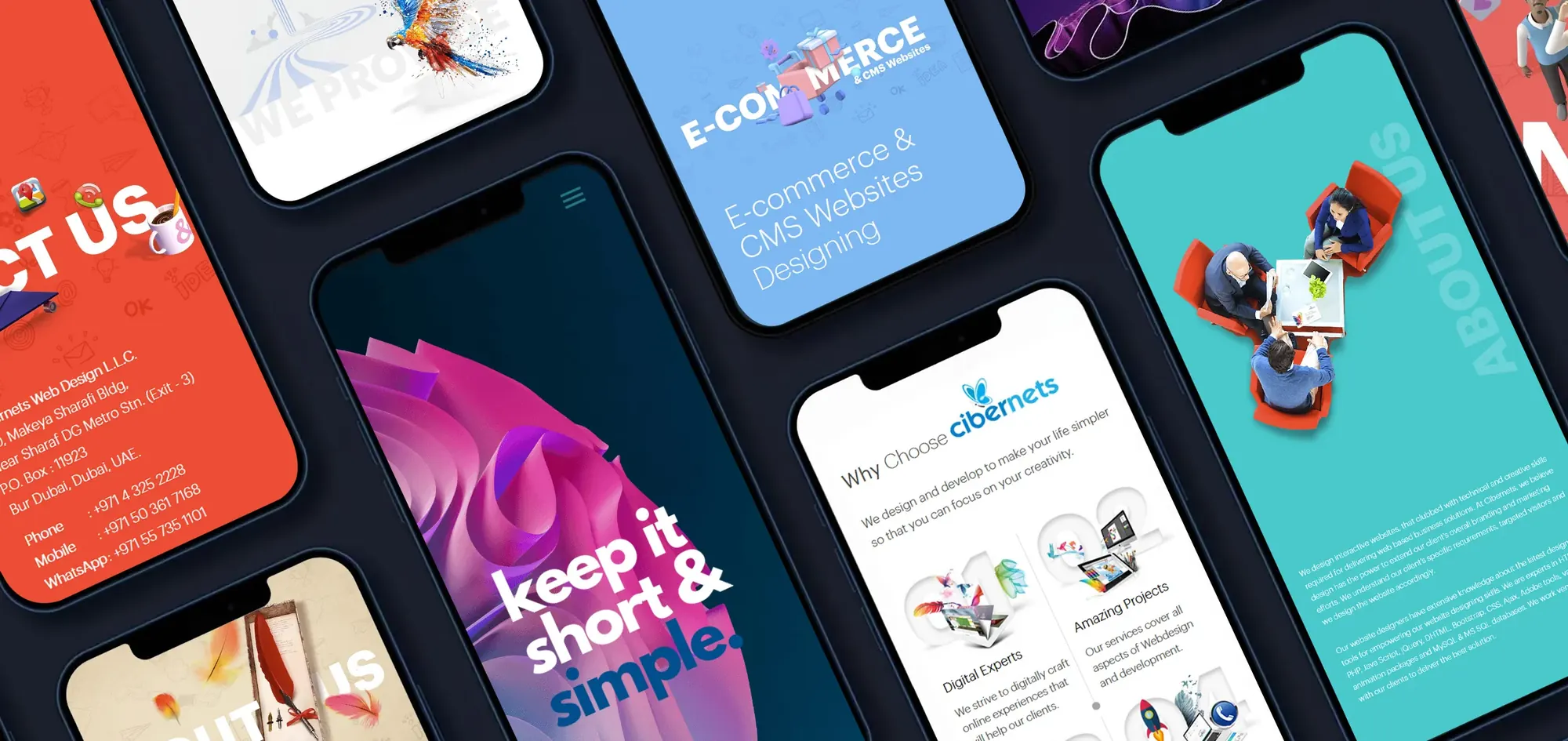 Web Design Approach Dubai – Cibernets