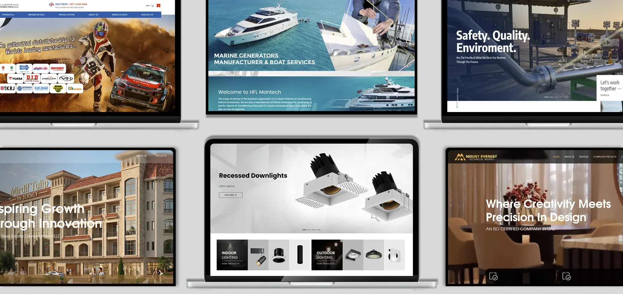 Professional Website Design Dubai – Cibernets Portfolio