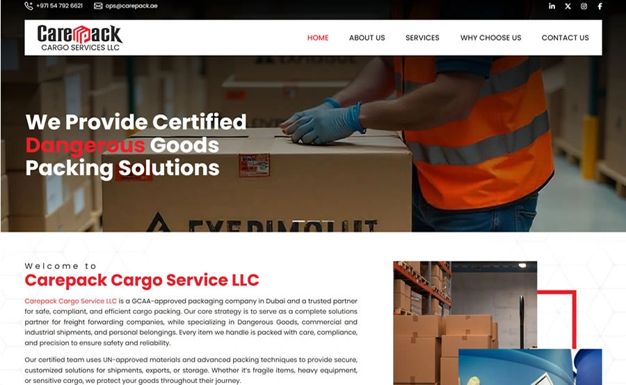 Carepack Cargo Services LLC