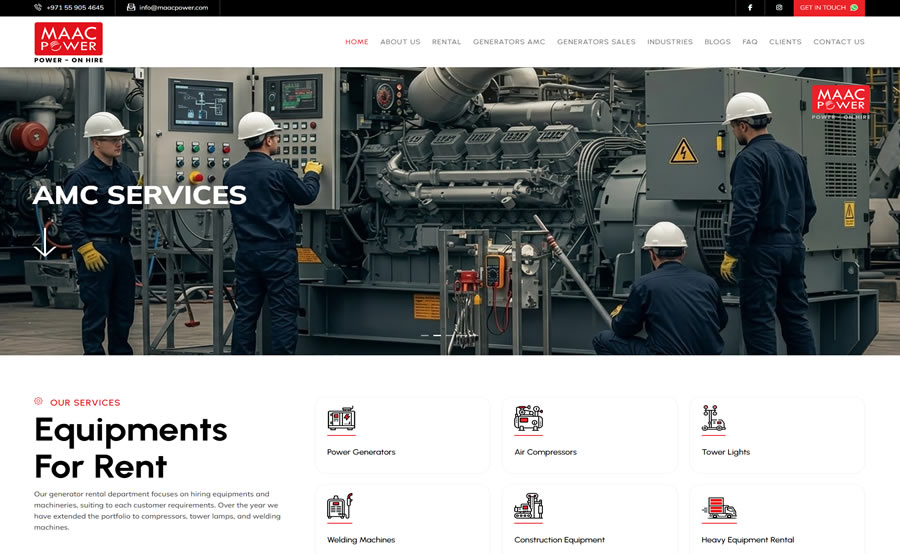 Maac Power Equipment Rentals llc